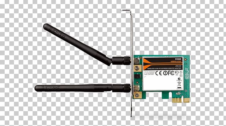 D-Link PCI Express Wireless Network Interface Controller Network Cards & Adapters TP-Link PNG, Clipart, Adapter, Angle, Desktop Computers, Dlink, Dlink Free PNG Download