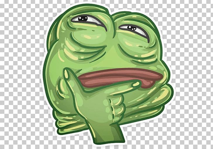 Pepe The Frog Telegram Sticker Meme PNG, Clipart, Amphibian, Cartoon, Drawing, Fictional Character, Frog Free PNG Download