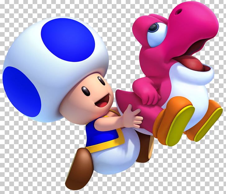 New Super Mario Bros. U New Super Mario Bros. Wii Toad PNG, Clipart, Cartoon, Computer Wallpaper, Figurine, Luigi, Mario Free PNG Download