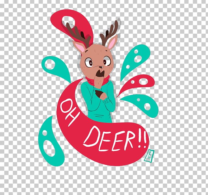 Easter Bunny Reindeer PNG, Clipart, Area, Artwork, Cartoon, Deer, Easter Free PNG Download