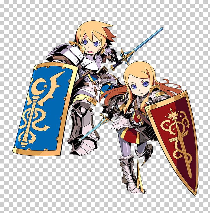Etrian Mystery Dungeon Etrian Odyssey Nintendo 3DS Paladin Atlus PNG, Clipart, Action Figure, Anime, Atlus, Computer Software, Cross Over Free PNG Download