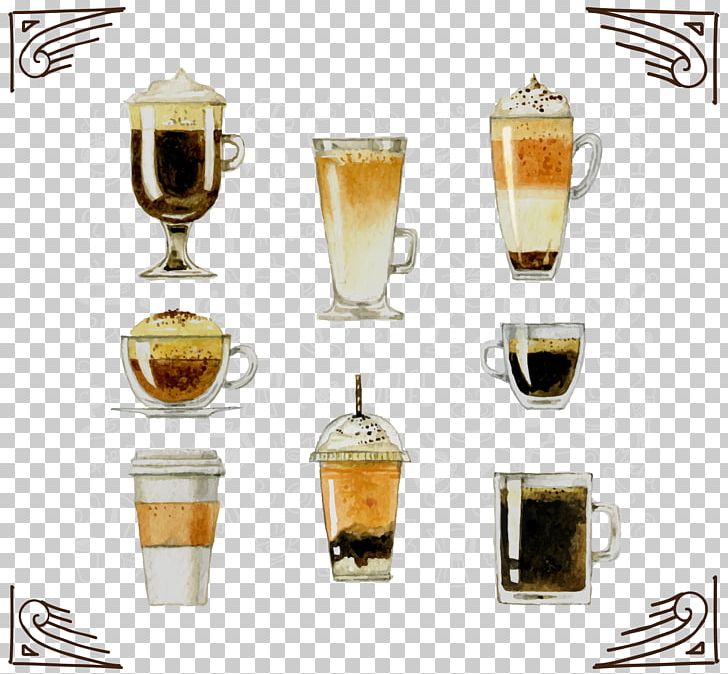 Coffee Cup Cafe Drink Beer PNG, Clipart, Beer, Beer Glass, Cafe, Caffxe8 Macchiato, Coffee Free PNG Download