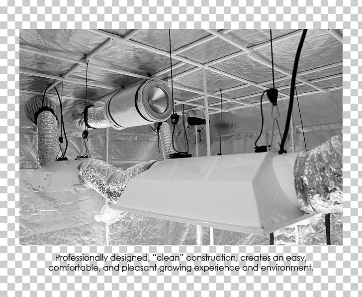 Growroom Hydroponics Building Ventilation PNG, Clipart, Angle, Architec, Black And White, Building, Fan Free PNG Download