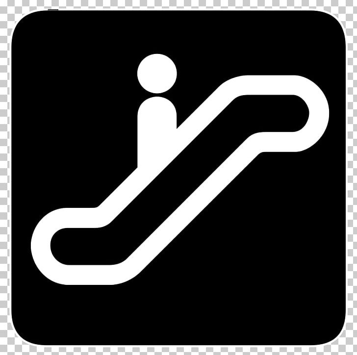Escalator Sign Stairs Symbol PNG, Clipart, Area, Black And White, Brand, Building, Computer Icons Free PNG Download