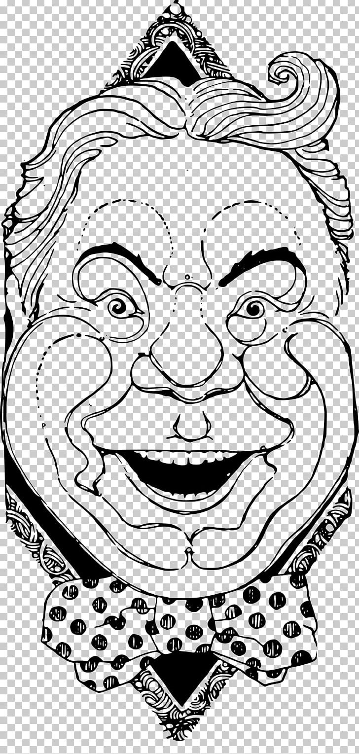 Drawing PNG, Clipart, Artwork, Black, Black And White, Clown, Creepy Free PNG Download