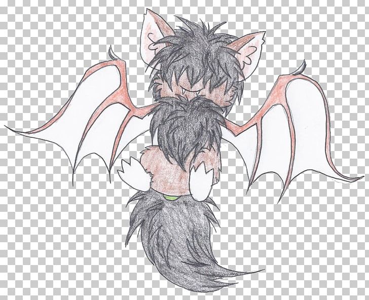 Cat Sketch Demon Illustration Canidae PNG, Clipart,  Free PNG Download