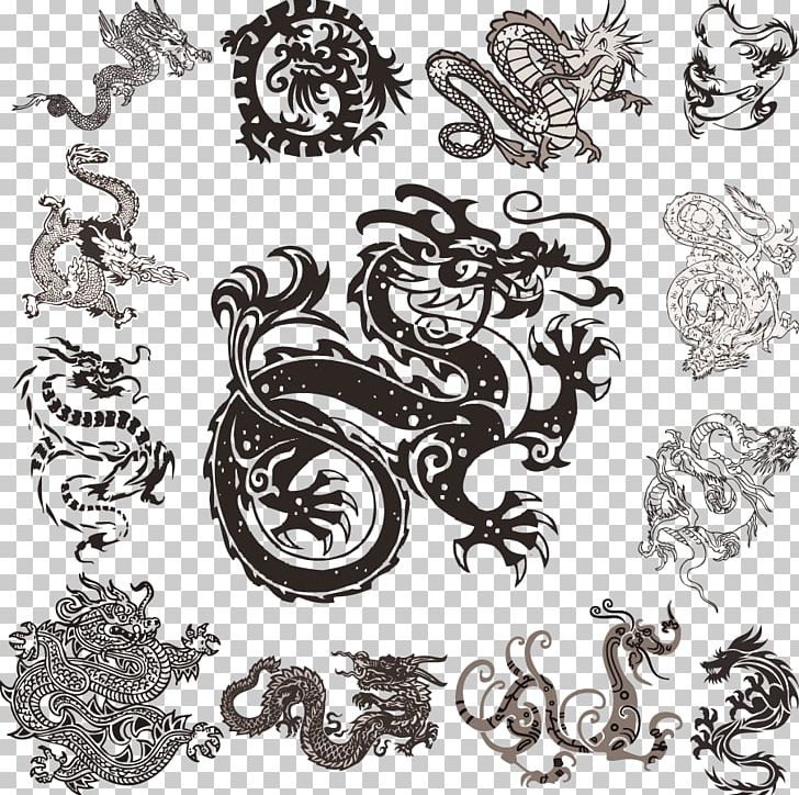 Chinese Dragon Pattern PNG, Clipart, Chinese Paper Cutting, Collection, Dragon, Dragon Dance, Encapsulated Postscript Free PNG Download