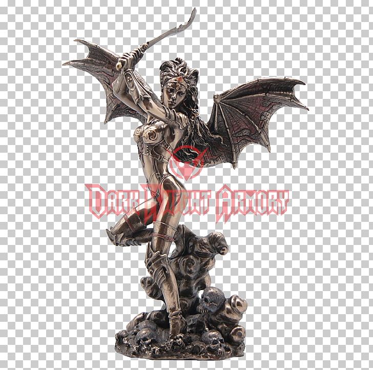 Statue Bronze Sculpture Figurine Female PNG, Clipart, Action Figure, Art, Bat Wings, Bronze Sculpture, Fantasy Free PNG Download