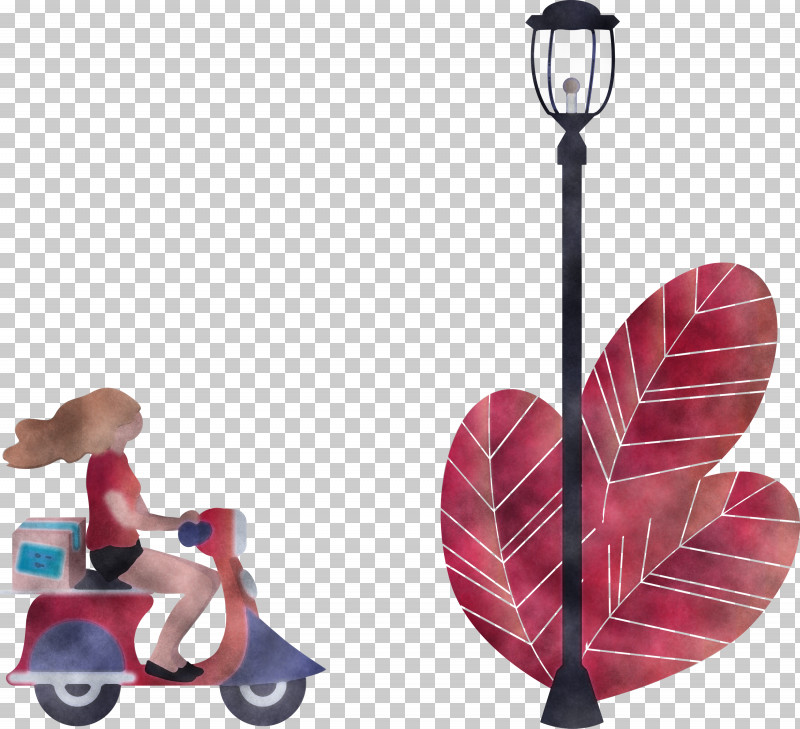 Street Light Motorcycle Delivery PNG, Clipart, Delivery, Girl, Motorcycle, Plant, Street Light Free PNG Download