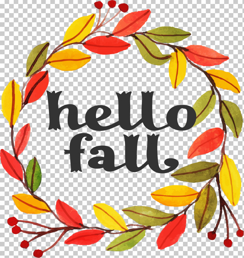 Hello Fall Fall Autumn PNG, Clipart, Autumn, Cartoon, Clip Art For Fall, Drawing, Fall Free PNG Download