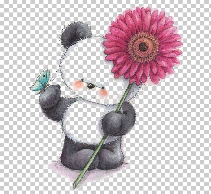 Giant Panda Paper Bear Drawing PNG, Clipart, Animal, Artificial Flower, Blessing, Creative Red Panda, Cute Panda Free PNG Download