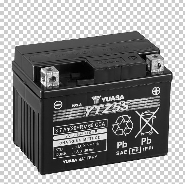 VRLA Battery Automotive Battery Motorcycle Water-activated Battery PNG, Clipart, 5 S, 12 V, Ampere Hour, Automotive Battery, Battery Free PNG Download
