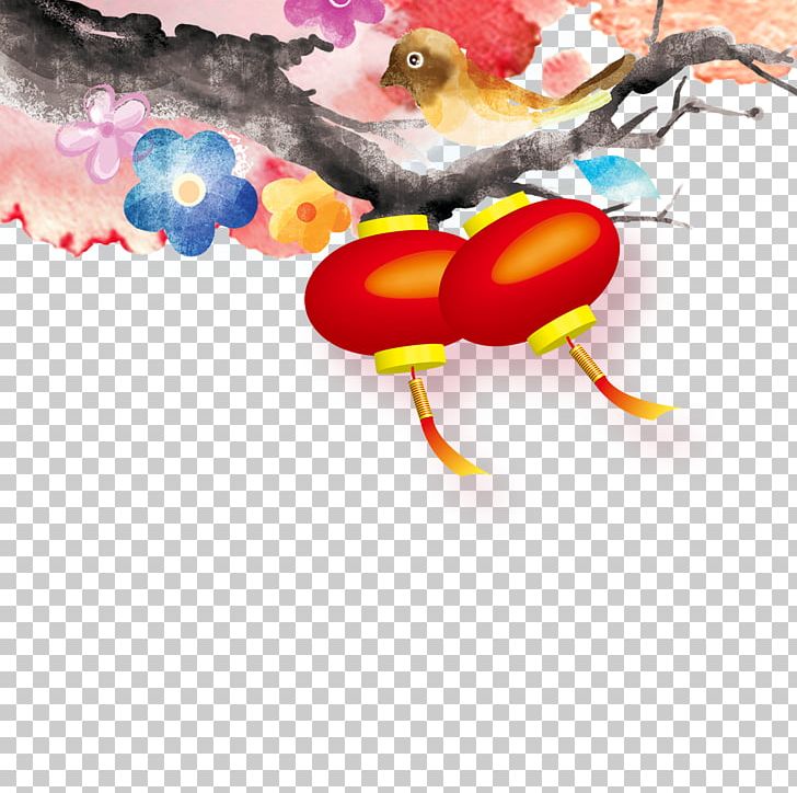 Bird Watercolor Painting PNG, Clipart, Animals, Balloon, Bird, Buckle, Chinese Lantern Free PNG Download