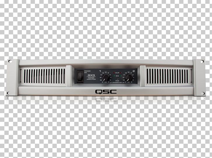 QSC Audio Products Audio Power Amplifier QSC GX5 QSC GX7 PNG, Clipart, Amplifier, Audio Power Amplifier, Electric Power, Electronic Device, Electronics Free PNG Download