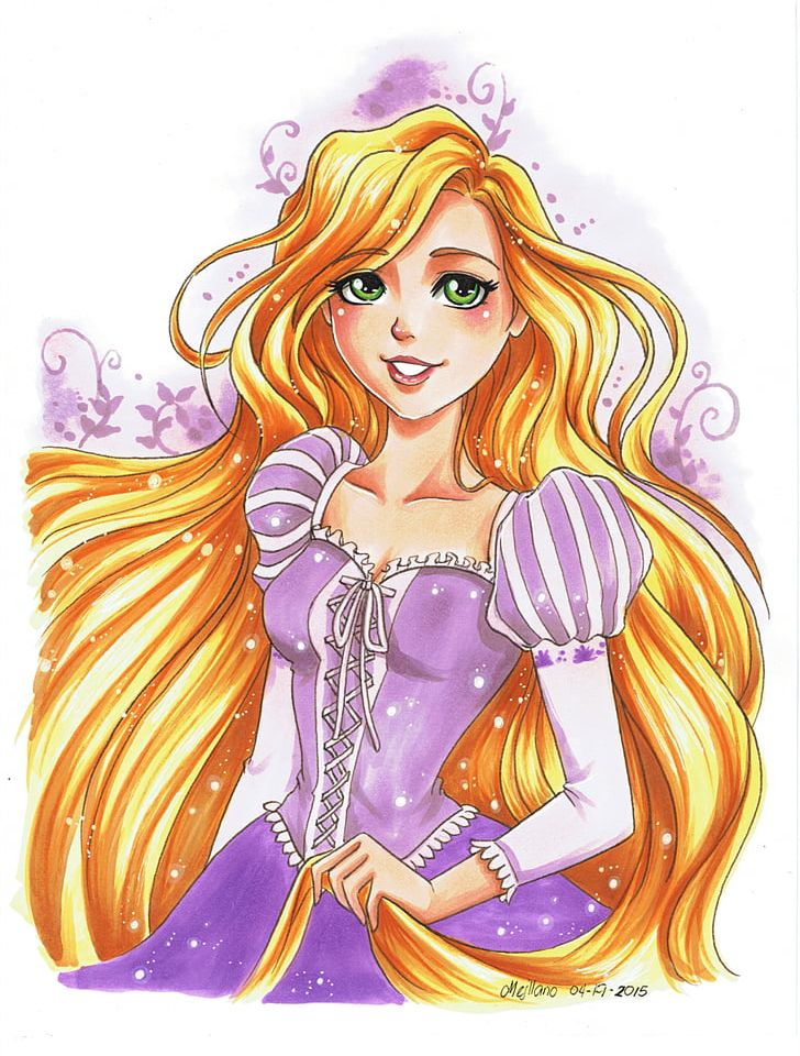 Icons Anime - Rapunzel (Tangled) & Belle (Beauty & The... | Facebook