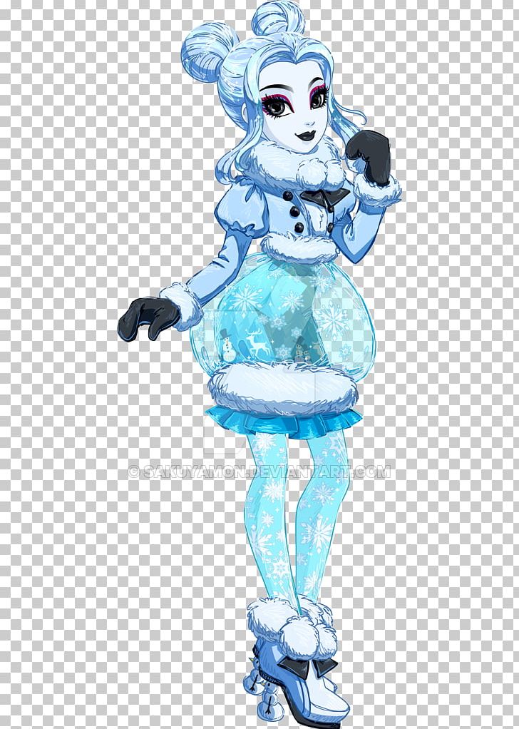 Jack Frost Ever After High Fan Art Illustration PNG, Clipart, Art, Cartoon, Character, Costume Design, Crystal Free PNG Download