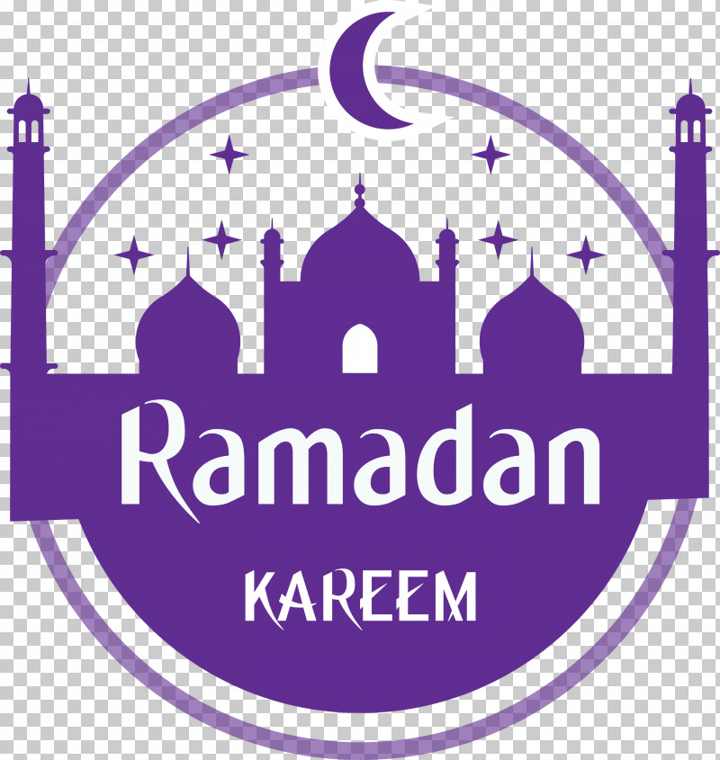 Ramadan Kareem Ramadan Mubarak PNG, Clipart, Label, Logo, Purple, Ramadan Kareem, Ramadan Mubarak Free PNG Download