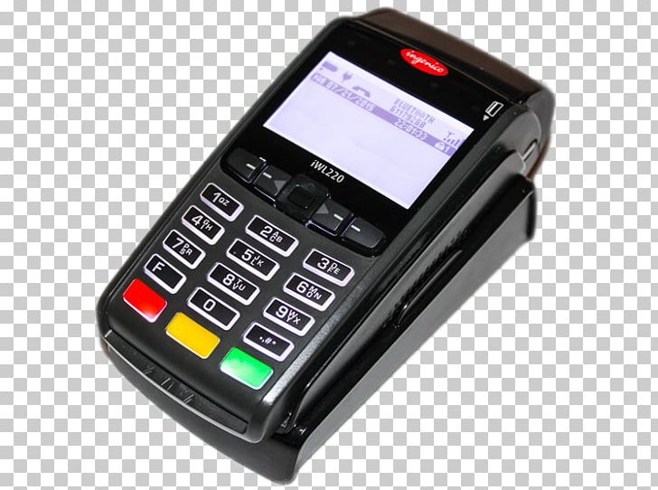 Feature Phone Payment Terminal Ingenico Point Of Sale Ogone PNG, Clipart, Business, Caller Id, Card Reader, Cellular Network, Communication Device Free PNG Download