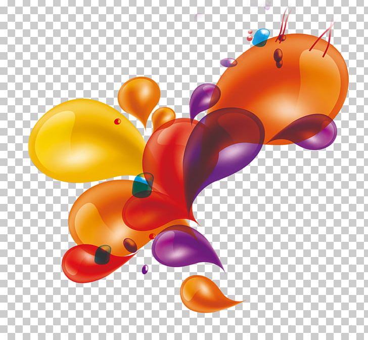 Color Splash Heart Orange PNG, Clipart, Adobe Illustrator, Balloon, Bubble, Bubbles, Bubbles Vector Free PNG Download