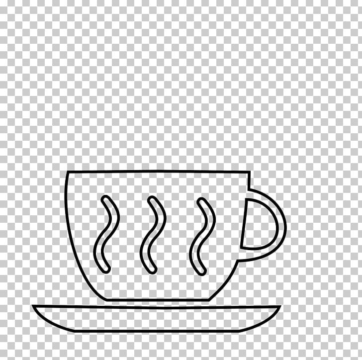 Line Art Coffee Cup Mug PNG, Clipart, Animation, Area, Black, Black And White, Circle Free PNG Download