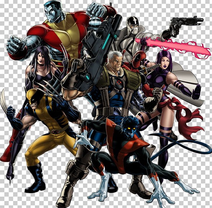 Wolverine Cable Deadpool X-Force Psylocke PNG, Clipart, Action Figure, Cable, Cable Deadpool, Comic, Comic Book Free PNG Download