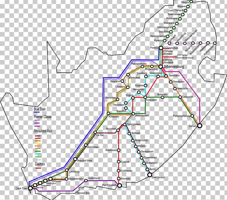 Rail Transport In South Africa Train Durban Map PNG, Clipart, Africa, Angle, Area, Diagram, Durban Free PNG Download