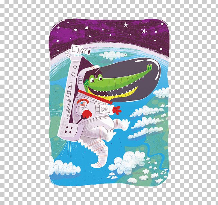 Crocodile Alligator Astronaut Outer Space Illustration PNG, Clipart, Alligator, Astronaut, Astronauts, Astronaut Vector, Cartoon Free PNG Download