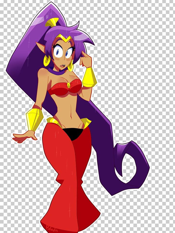 Shantae: Half-Genie Hero Fan Art Illustration Skullgirls PNG, Clipart, Art, Cartoon, Comics, Deviantart, Fan Art Free PNG Download