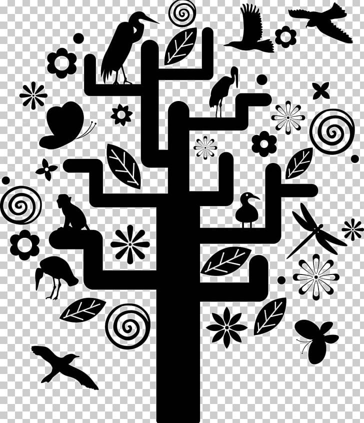 Tree Structure PNG, Clipart, Animals, Art, Birds, Black, Black And White Free PNG Download