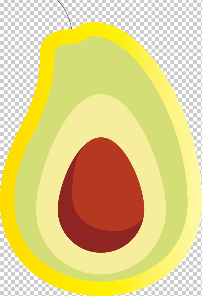 Avocado PNG, Clipart, Avocado, Circle, Yellow Free PNG Download