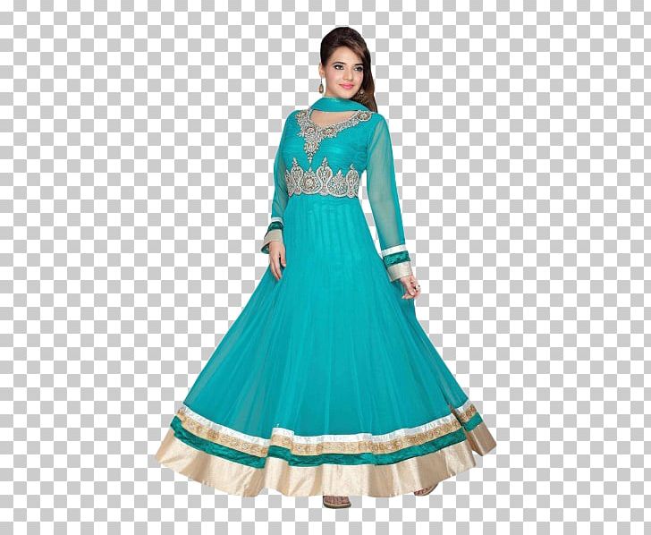 Clothing In India Dress Gagra Choli Dupatta PNG, Clipart, Anarkali, Aqua, Blue, Clothing, Clothing In India Free PNG Download