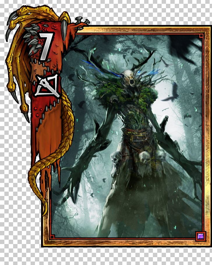 The Witcher 3: Wild Hunt Gwent: The Witcher Card Game Leshy Spirit PNG, Clipart, Action Figure, Art, Cd Projekt, Character, Demon Free PNG Download