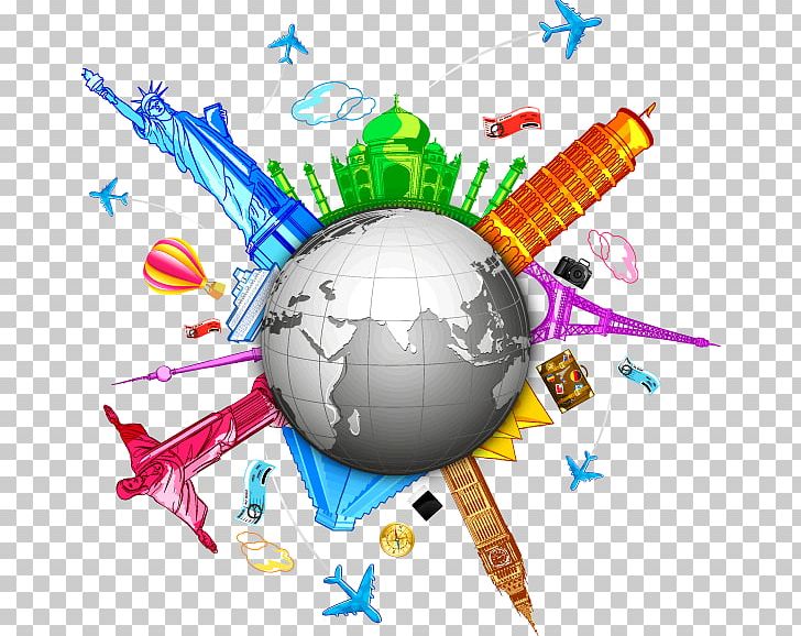 Travel Website Corporate Travel Management Vacation PNG, Clipart, Ball, Business Tourism, Eiffel Tower, Flat Design, Globe Free PNG Download