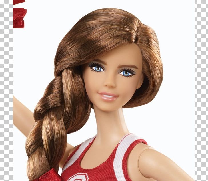 made to move barbie brown hair
