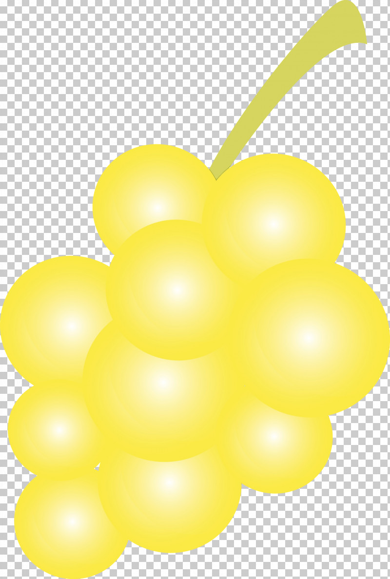 Grape Yellow Balloon PNG, Clipart, Balloon, Grape, Paint, Watercolor, Wet Ink Free PNG Download