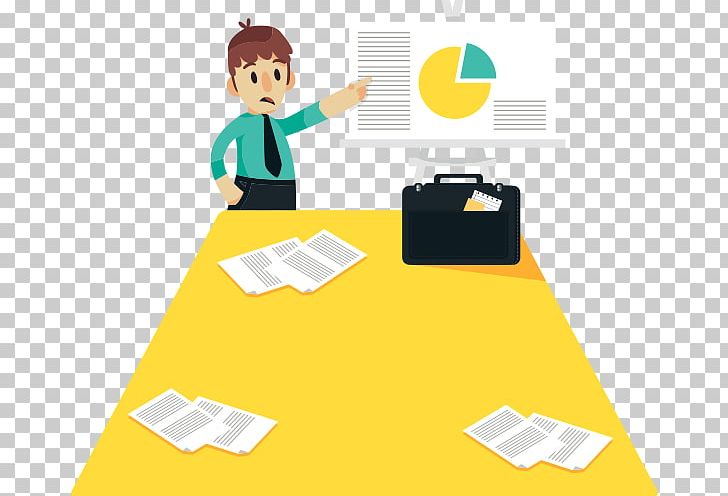 Presentation Cartoon Material PNG, Clipart, Area, Art, Business, Cartoon, Communication Free PNG Download
