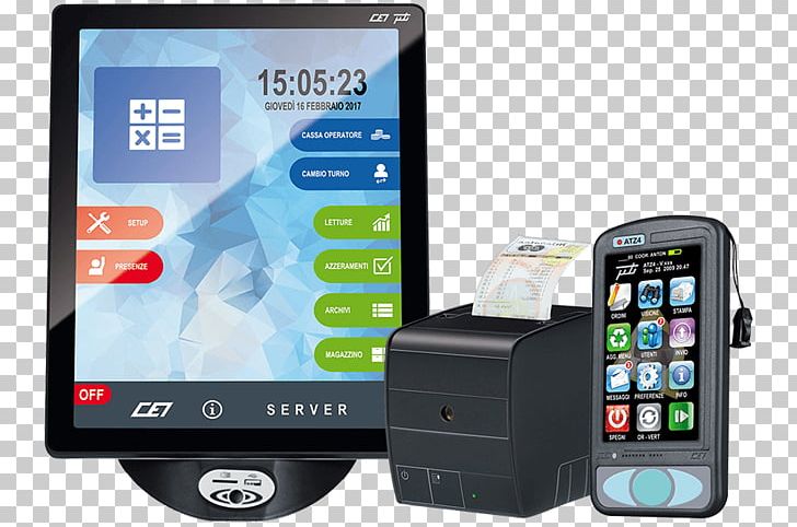 Feature Phone VITAGGIO SRL Point Of Sale Cash Register Smartphone PNG, Clipart, Barcode Scanners, Cash Register, Computer Hardware, Electronic Device, Electronics Free PNG Download