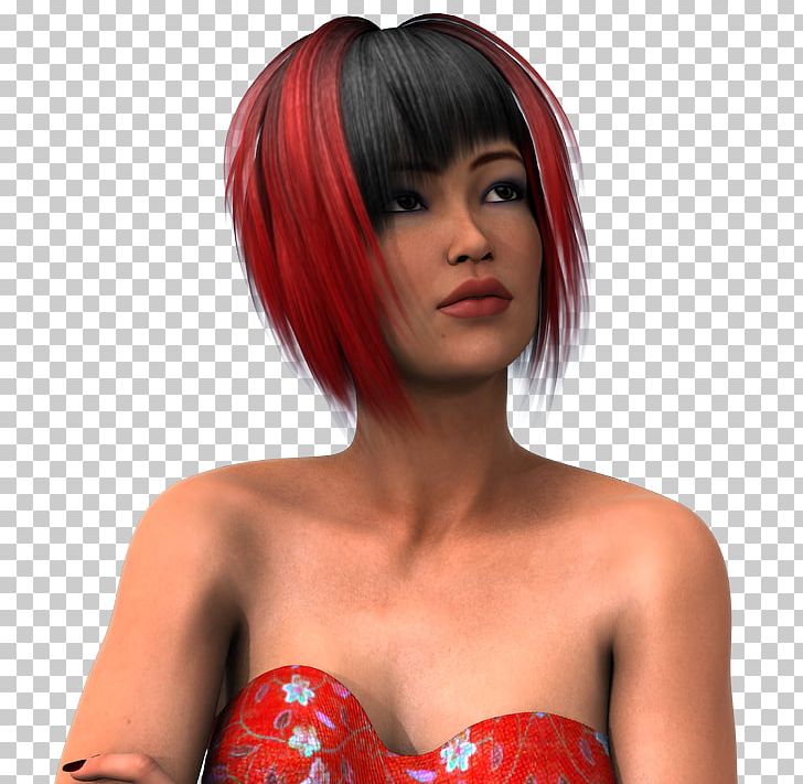 Bangs Hair Coloring Bob Cut Black Hair PNG, Clipart, Asymmetric Cut, Bangs, Black, Black Hair, Bob Cut Free PNG Download