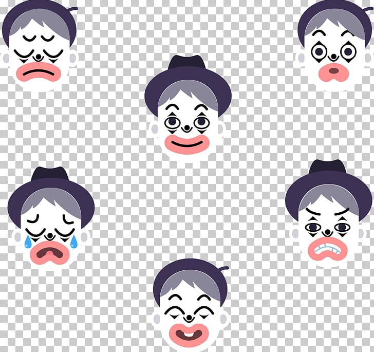 Emotion Clown PNG, Clipart, Adobe Illustrator, Avatars, Avatar Vector, Cartoon, Clown Vector Free PNG Download