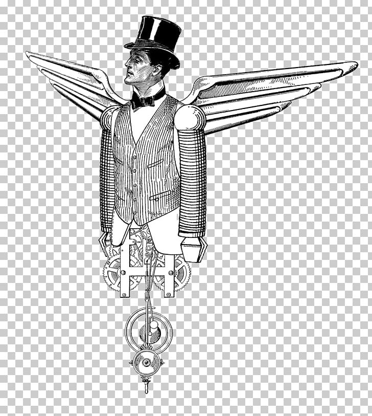 Steampunk Drawing Character PNG, Clipart, Art, Askartelu, Black And White, Blood Stain, Character Free PNG Download