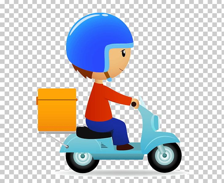 Delivery Scooter Cartoon PNG, Clipart, Cars, Cartoon, Courier, Delivery, Human Behavior Free PNG Download