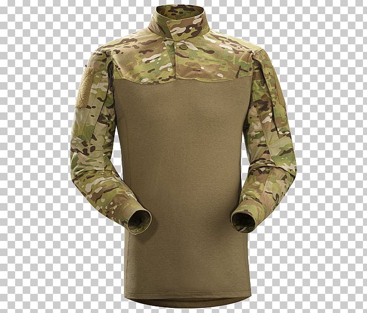 T-shirt MultiCam Army Combat Shirt Arc'teryx PNG, Clipart,  Free PNG Download