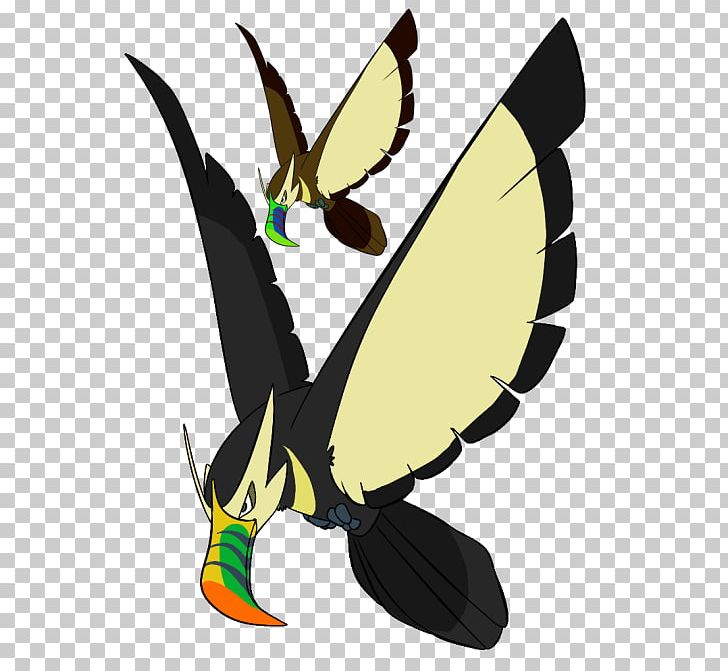 Butterfly Absol Bird Moth Pterygota PNG, Clipart, Absol, Artwork, Beak, Bird, Butterfly Free PNG Download