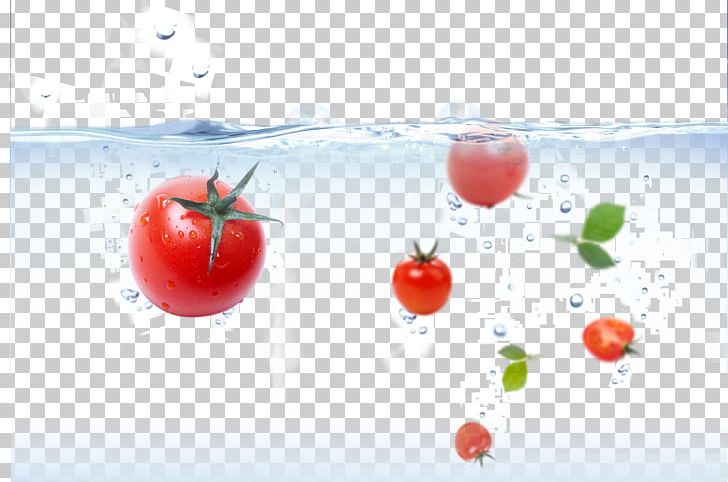 Cherry Tomato Water Filter Tomato Slicer Auglis Tap Water PNG, Clipart, Auglis, Bottled Water, Creative, Creative Fruit, Cut Free PNG Download