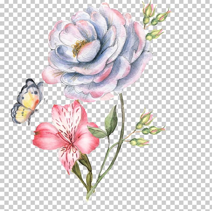 Flower Paper Watercolor Painting PNG, Clipart, Artificial Flower, Bloom, Butterfly, Dream, Flower Arranging Free PNG Download