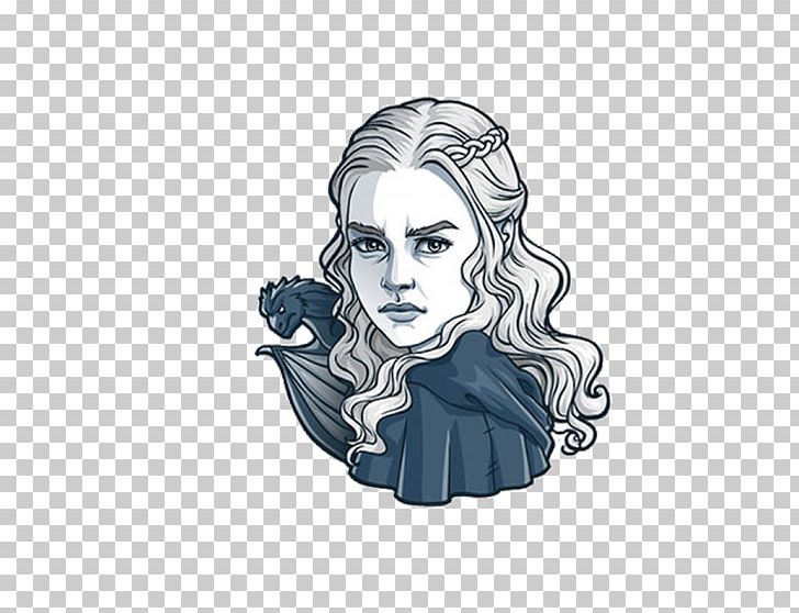 Game Of Thrones Daenerys Targaryen Sticker Eddard Stark Telegram PNG, Clipart, Art, Character, Comic, Daenerys Targaryen, Drawing Free PNG Download