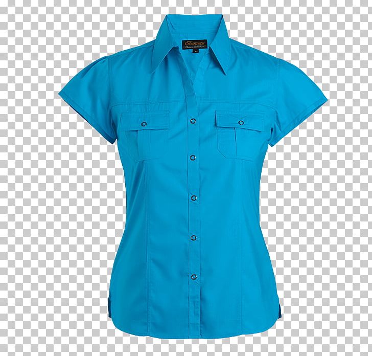 T-shirt Polo Shirt Scrubs Clothing Sleeve PNG, Clipart, Aqua, Blouse, Blue, Button, Clothing Free PNG Download