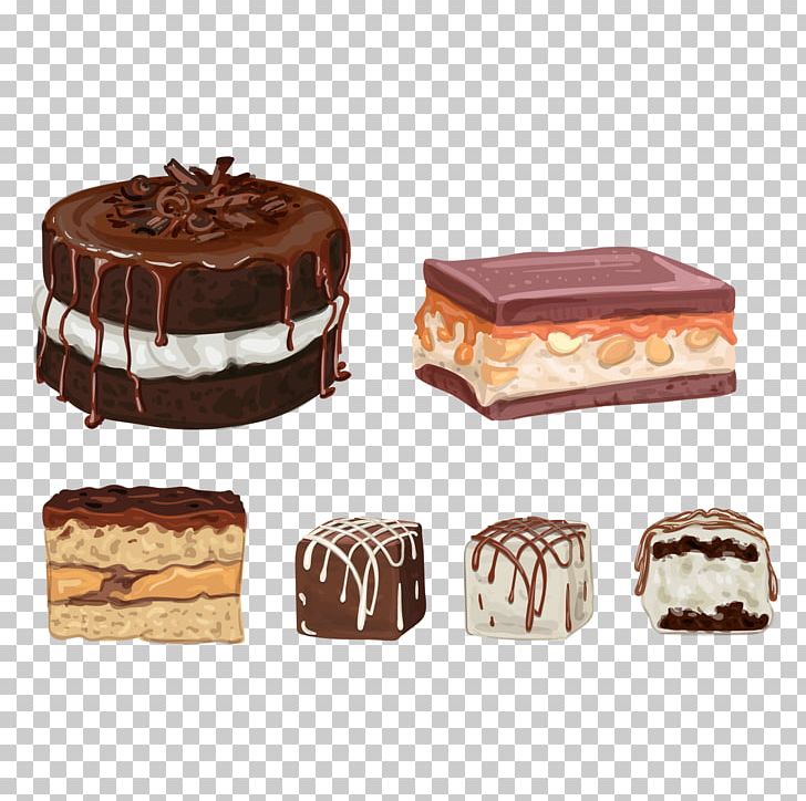 Chocolate Truffle Chocolate Cake Chocolate Brownie Cupcake Birthday Cake PNG, Clipart, Box, Cake, Cakes, Cake Vector, Candy Free PNG Download