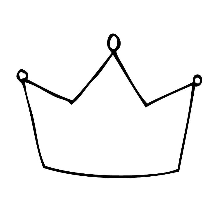 Drawing Crown Line Art Pencil PNG, Clipart, Angle, Area, Art, Black, Black And White Free PNG Download