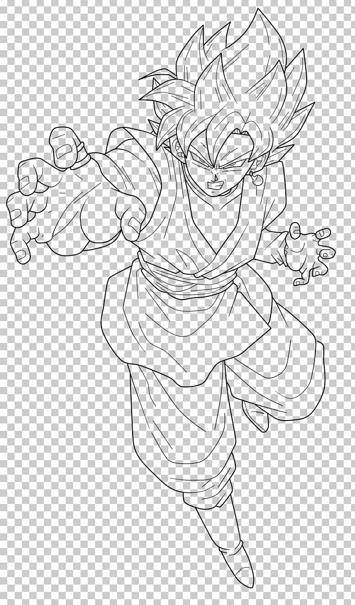 Goku Black Black And White Line Art Drawing PNG, Clipart, Angle, Arm, Art, Artwork, Black Free PNG Download